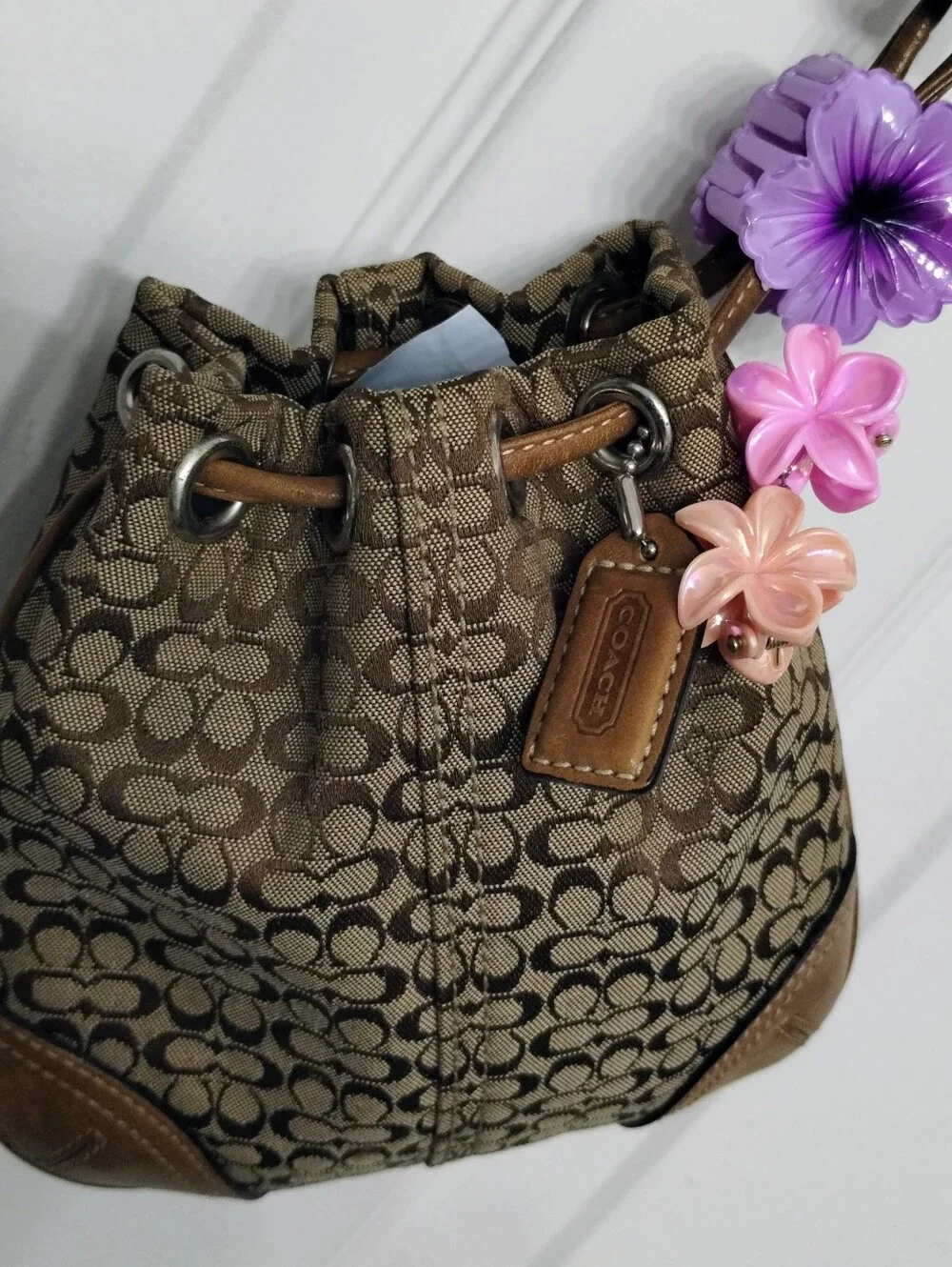 Coach Y2K Signature C Pouch RARE FIND